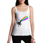 Women's Angry Rainbow Dragon Tank Top