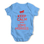 Keep Calm And Love Horses Baby Grow Bodysuit