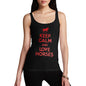 Women's Keep Calm And Love Horses Tank Top