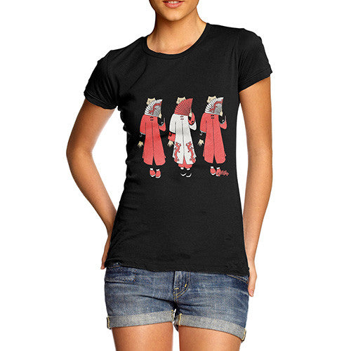 Women's Three Fans T-Shirt