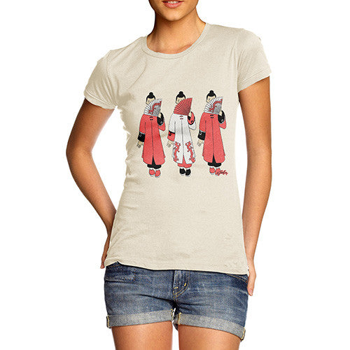 Women's Three Fans T-Shirt