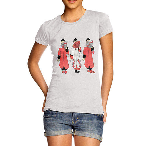 Women's Three Fans T-Shirt