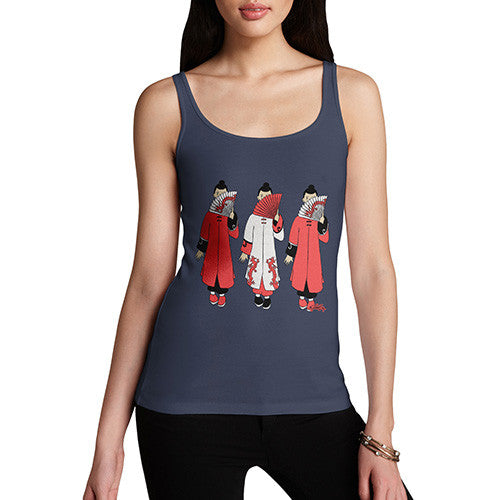 Women's Three Fans Tank Top