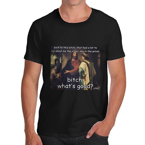 Men's Rude Hofmann Christ And The Rich Young Ruler T-Shirt