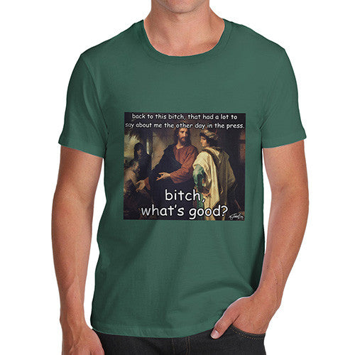 Men's Rude Hofmann Christ And The Rich Young Ruler T-Shirt