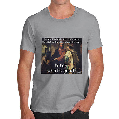 Men's Rude Hofmann Christ And The Rich Young Ruler T-Shirt