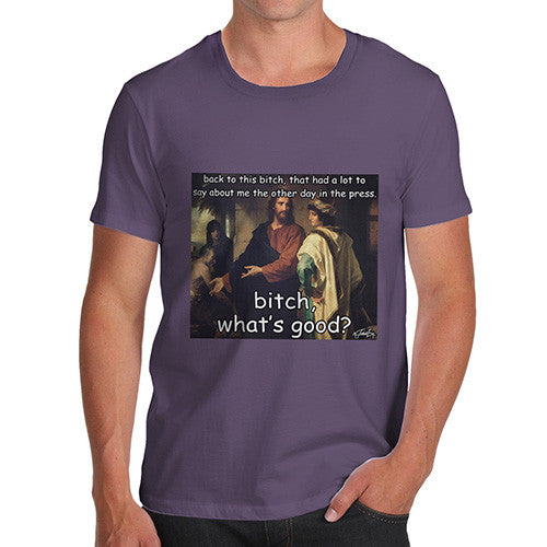 Men's Rude Hofmann Christ And The Rich Young Ruler T-Shirt