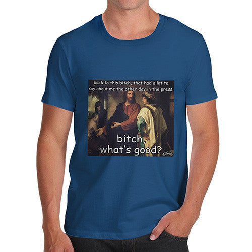 Men's Rude Hofmann Christ And The Rich Young Ruler T-Shirt