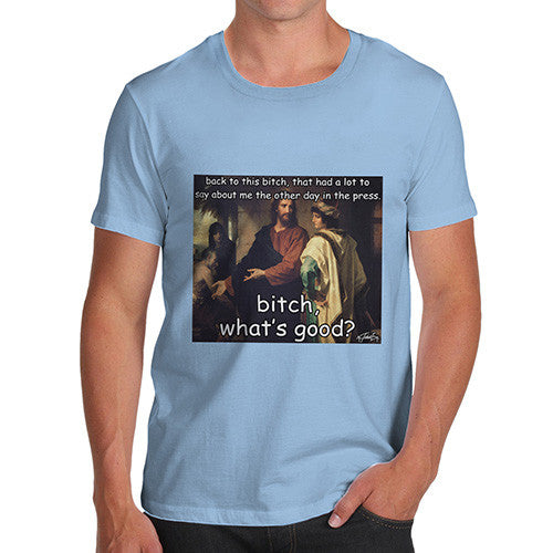 Men's Rude Hofmann Christ And The Rich Young Ruler T-Shirt