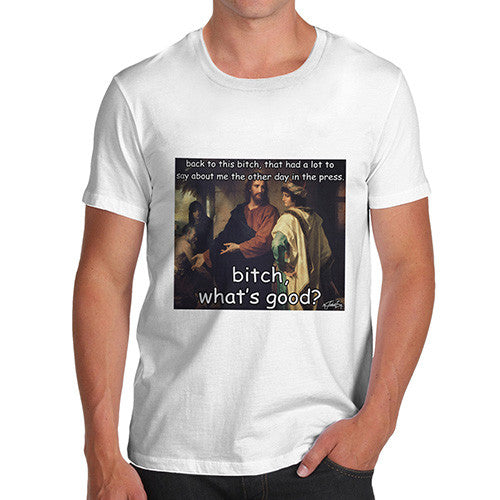 Men's Rude Hofmann Christ And The Rich Young Ruler T-Shirt