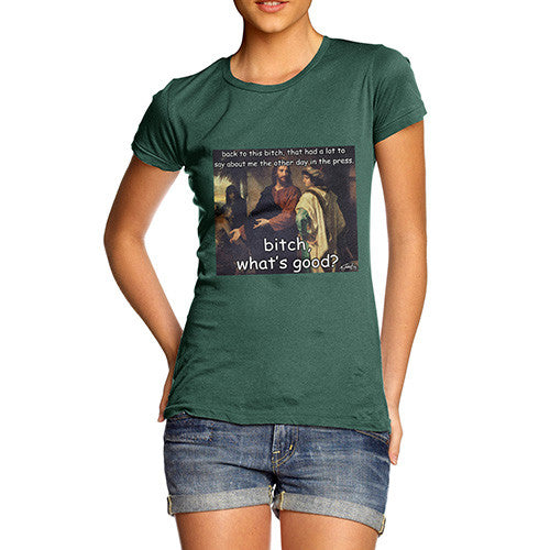 Women's Rude Hofmann Christ And The Rich Young Ruler T-Shirt