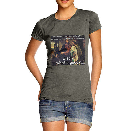 Women's Rude Hofmann Christ And The Rich Young Ruler T-Shirt