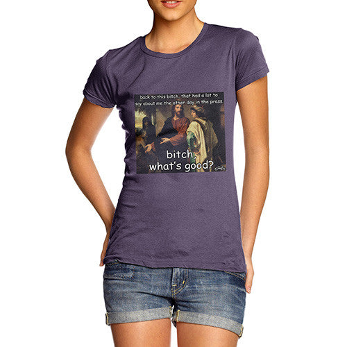 Women's Rude Hofmann Christ And The Rich Young Ruler T-Shirt