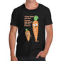 Men's Funny Carrots Eat Your Humans T-Shirt