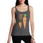 Women's Funny Carrots Eat Your Humans Tank Top