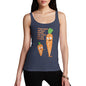 Women's Funny Carrots Eat Your Humans Tank Top