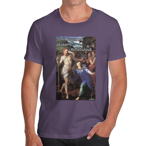 Men's Funny Bronzino Noli Me Tangere T-Shirt