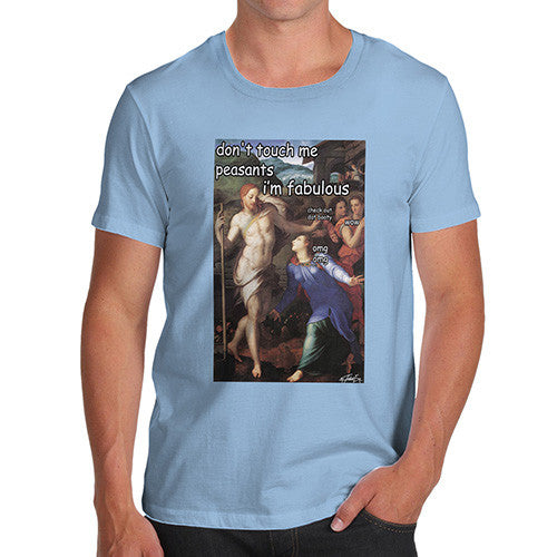 Men's Funny Bronzino Noli Me Tangere T-Shirt