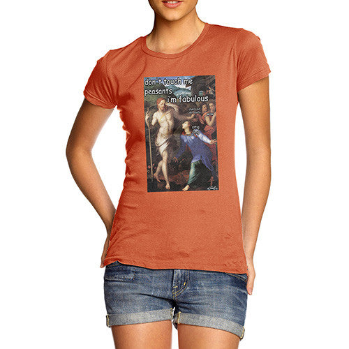 Women's Funny Bronzino Noli Me Tangere T-Shirt