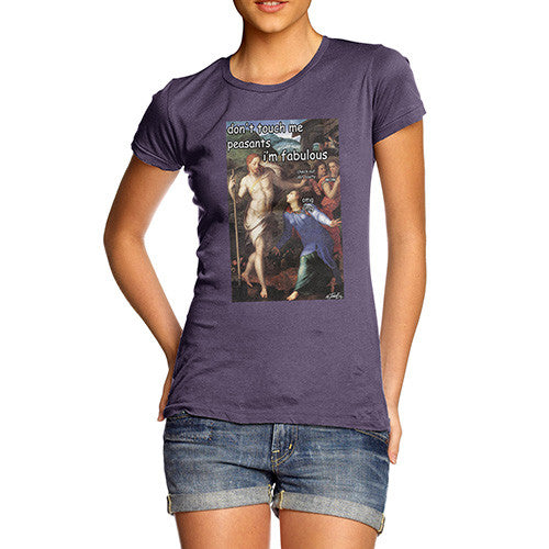 Women's Funny Bronzino Noli Me Tangere T-Shirt