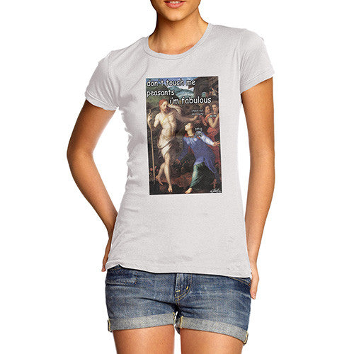 Women's Funny Bronzino Noli Me Tangere T-Shirt