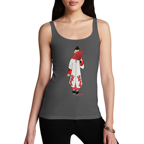 Women's Dragon Fan Tank Top