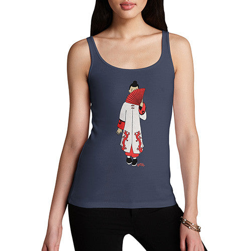 Women's Dragon Fan Tank Top