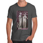 Men's Happy Saint With Sword Through Her Neck T-Shirt