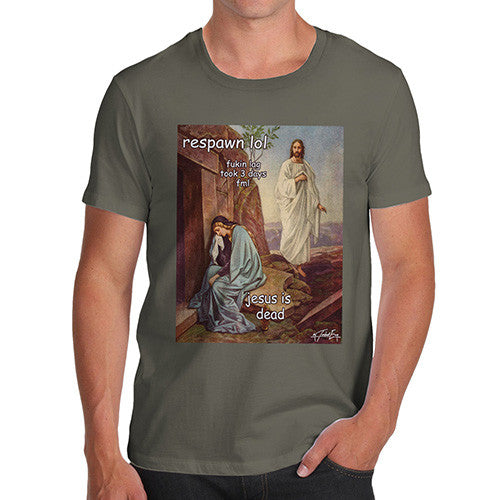 Men's Resurrection Of Jesus Respawn LOL T-Shirt