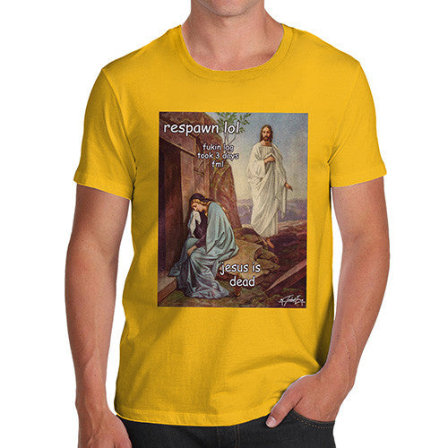 Men's Resurrection Of Jesus Respawn LOL T-Shirt