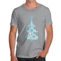 Men's Snowflake Christmas Tree T-Shirt