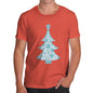 Men's Snowflake Christmas Tree T-Shirt