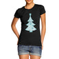 Women's Snowflake Christmas Tree T-Shirt