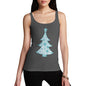 Women's Snowflake Christmas Tree Tank Top