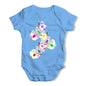 Watercolour Bird Cage Baby Grow Bodysuit