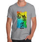 Men's Rainbow Bird Cages T-Shirt