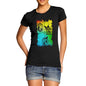 Women's Rainbow Bird Cages T-Shirt