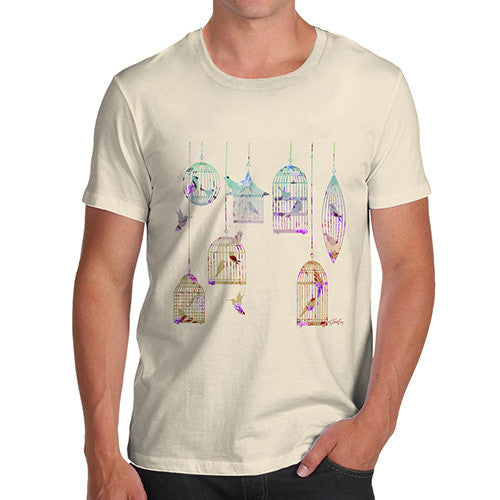 Men's Bird Cages T-Shirt