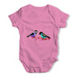 Pretty Birds Baby Grow Bodysuit