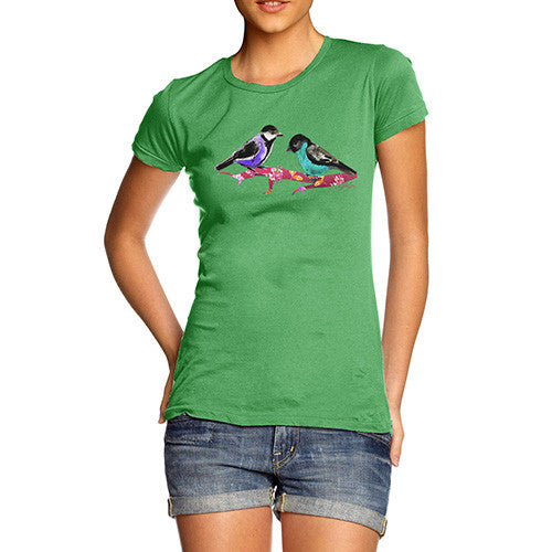 Women's Pretty Birds T-Shirt