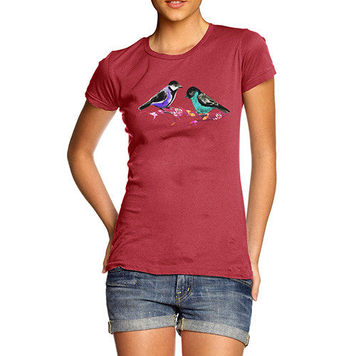 Women's Pretty Birds T-Shirt