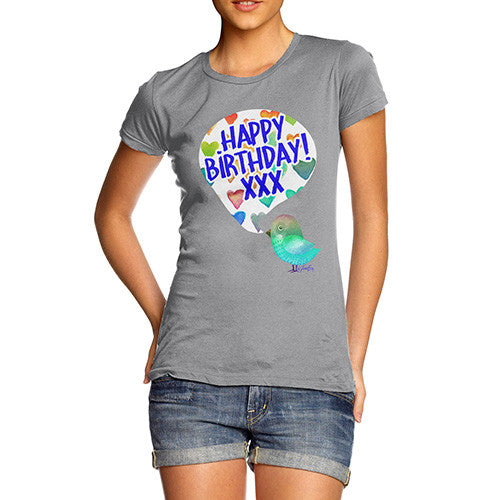 Women's Happy Birdy Birthday T-Shirt