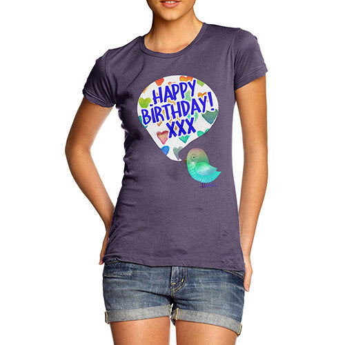 Women's Happy Birdy Birthday T-Shirt