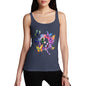 Women's Watercolour Butterflies Tank Top