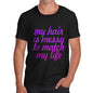 Men's My Hair is Messy T-Shirt