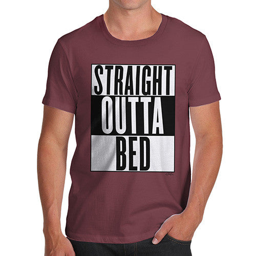 Men's Straight Outta Bed T-Shirt