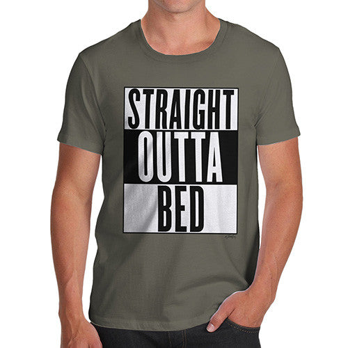 Men's Straight Outta Bed T-Shirt