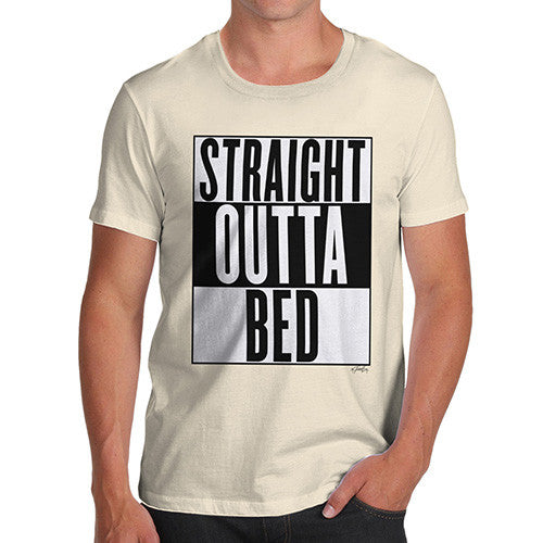 Men's Straight Outta Bed T-Shirt