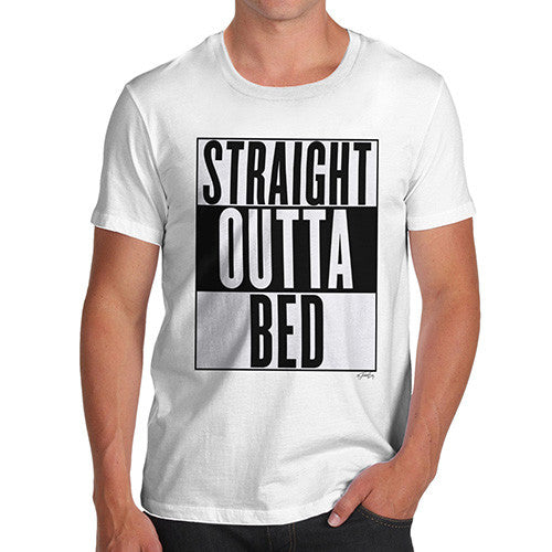 Men's Straight Outta Bed T-Shirt