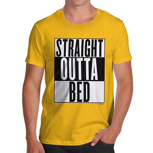 Men's Straight Outta Bed T-Shirt
